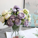 Artificial Flowers Peony Bouquet
