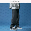 Straight Men Wide Jeans
