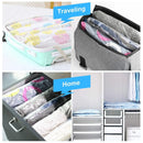 Vacuum storage bag 12PC Hand Rolling Type Compression