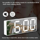 Acrylic/Mirror Digital Alarm Clock
