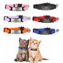 Personalized ID Tag Cat Collar Bell