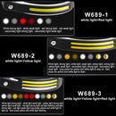 LED Sensor Head Lamp Built-in Battery Flashlight