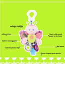 Dreamsdox Baby Rattle Kid Baby Crib Cot Pram Hanging Rattles Stroller Car Seat Toy (Chick)