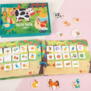 Sticker Quiet Book Puzzles Game Educational Toys