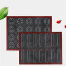 Two Sided In One Printing Macaroon Puff Baking Mat