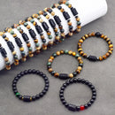 Zodiac Sign Bracelet  Natural stone