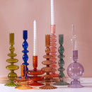 Glass Candle Holders Room Home Decor