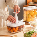 Vacuum Refrigerator Organizer Food Storage Box for Kitchen Refrigerator