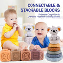 Baby Toys 6-12 Months,Sensory Toys Bundle -Montessori Soft Silicone