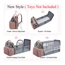 Nanny Pack Diaper Bag Backpack - Large Capacity Baby Bags - Travel Bassinet