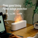 Colorful Flame Fire Diffuser Humidifier, 7 Colors Changing Oil Diffuser,