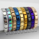 NewCharms 2 of Goldtone Trim Italian Charm Starter Bracelet