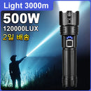 Most Powerful LED Flashlight Rechargeable Torch