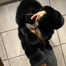 Autumn Furry Cropped Faux Fur Coats