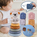 Baby Toys 6-12 Months,Sensory Toys Bundle -Montessori Soft Silicone