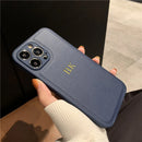 iPhone Case cover - Personalized Leather Case for iPhone 15, to mini