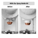 Ulirds Coffee Bean Dosing Cup and Spray Bottle Kit For Espresso