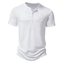 Men Casual Solid Short Sleeve T Shirt