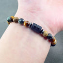Zodiac Sign Bracelet  Natural stone