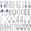 Silver Hoop Earrings For Women