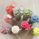 Water Carafe Matte Texture Water Bottles with Portable Rope