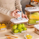 Vacuum Refrigerator Organizer Food Storage Box for Kitchen Refrigerator