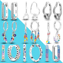 Silver Hoop Earrings For Women