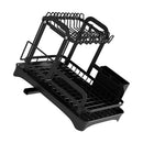 2 Tier Dish Bowl Drainer Storage