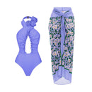 Vintage Print Swimsuit Monokini Bikini 2 Piece Swimsuits Two Piece Tank