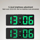 Acrylic/Mirror Digital Alarm Clock