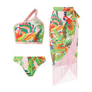 Vintage Print Swimsuit Monokini Bikini 2 Piece Swimsuits Two Piece Tank