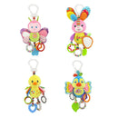 Dreamsdox Baby Rattle Kid Baby Crib Cot Pram Hanging Rattles Stroller Car Seat Toy (Chick)