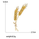 Wheat Lapel Pins Luxury Jewelry Accessories For Clothing