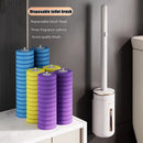 Disposable Toilet Brush Wallmounted Toilet Cleaner