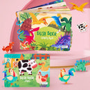 Sticker Quiet Book Puzzles Game Educational Toys