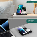 3 in 1 Wireless Charger Stand Pad For iPhone