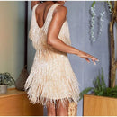 Short Sequin Dress Sexy Sparkly Glitter Fall Winter Bodycon Straps Dress