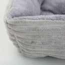 Square Plush Kennel Medium Small Dog Sofa Bed