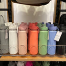 Water Carafe Matte Texture Water Bottles with Portable Rope